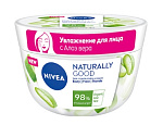 NIVEA Naturally Good Крем увлажняющий для лица/рук/тела 200мл